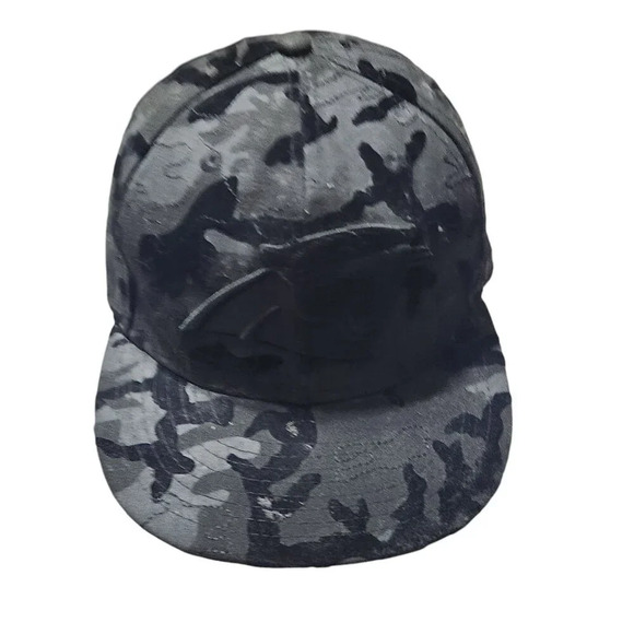 Carolina Panthers Black Camo‎ Snapback Hat - Picture 2 of 8
